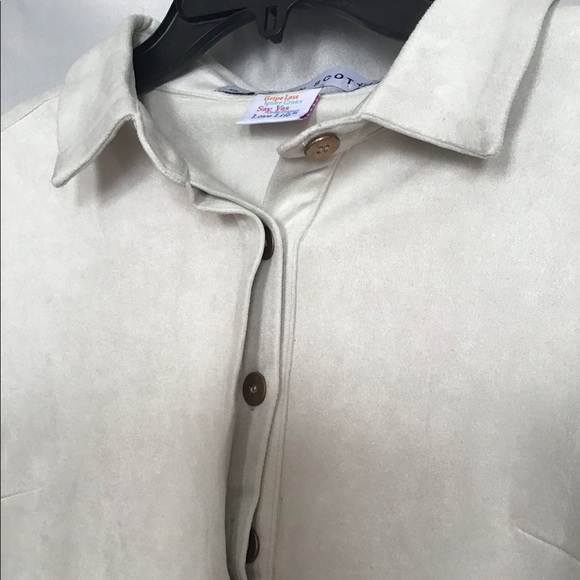 Gretchen Scott Designs suede top NWT - Picture 2 of 7